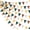 Green Brown, variant on 32Ft Green Brown Woodland Party Decorations Fabric Triangle Banner Flag Pennant Bunting Garland for Jungle Safari Animal Zoo Themed Wild Forest Baby Shower Camper Fall Wedding Birthday Decor Supplies