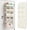 Off-White, variant on LazySpin 5 Tier Over The Door Organizer and Storage, 80lbs Capacity with Extra Large Pocket Hanging Organizer for Bathroom, Bedroom, Closet, 60inch H, Gray