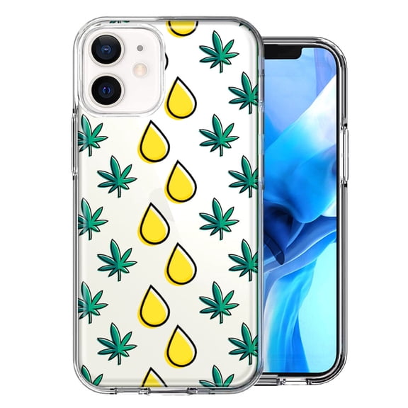 MUNDAZE for Apple iPhone 11 Medicinal Drip Design Double Layer Phone Case Cover