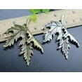 thumbnail image 3 of U8MO 2~30pcs Jewelry Making Finding DIY Big Maple Leaf Alloy Charm Pendant 54x44mm-bronze-30pcs, 3 of 7