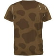 thumbnail image 2 of Halloween Brown Chocolate Milk Cow Costume All Over Mens T Shirt Multi 2XL, 2 of 2