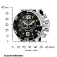 thumbnail image 3 of Invicta Men's 6916 Corduba Interceptor Chronograph Grey Polyurethane Watch, 3 of 4