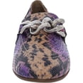 thumbnail image 3 of Donald J. Pliner Womens Leather Slip-On Loafers Purple 6.5 Medium (B,M), 3 of 3