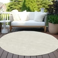 thumbnail image 6 of Addison Rugs Chantille Indoor/Outdoor Transitional Geometric Beige Washable Round Rug, 8' x 8', 6 of 6