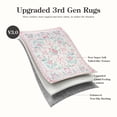 thumbnail image 5 of Lahome Washable 3'x5' Floral Bow Area Rug, Pink Rugs for Nursery Living Room, Soft Ultra-Thin Non-Slip Carpet for Girls Bedroom Entryway Playroom, Pink, 5 of 9
