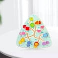 thumbnail image 2 of serony Kids Wooden Maze Game Math Toy Color Recognition Travel Toy for Toddler shape, 2 of 9