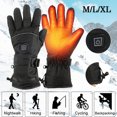 thumbnail image 1 of Guantes T茅rmicos Recargable USB Impermeable Aislados Guantes T茅rmicos El茅ctricos C谩lido Invierno Pantalla T谩ctil Hombres / Mujeres para Acampar al Aire Libre Senderismo Caza, 1 of 6