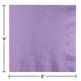 thumbnail image 2 of Party Central 3-Ply Disposable Beverage Napkins - 5" - Luscious Lavender - Club Pack of 500, 2 of 2