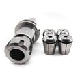 thumbnail image 6 of CAT40 ER32 Precision Collet Chuck Floating Tap Tapping Holder Assembly with 4pcs Tap Collets(1/4",5/16",7/16",1/2”) for CNC Milling Machine Lathe Tool Holder (CAT40-ER32), 6 of 7
