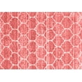 thumbnail image 1 of Ahgly Company Indoor Rectangle Trellis Red Modern Area Rugs, 8' x 12', 1 of 4