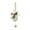 White, variant on Gumesh Christmas Fragrant Wind Chimes - Small Scented Bells Hanging Ornament for Tree/Window, Aromatic Holiday Decor for Living Room & Restaurant