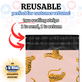 thumbnail image 3 of a la mode Mailers Thank You Under The Sea Whale Animal Print Reusable 10x13 Poly Mailers 100 Pack, 3 of 9