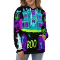 thumbnail image 4 of Haunted Mansion 3D Print Hoodie Men Women Autumn Thin Pullover Sweatshirt Vintage Streetwear Tops, 4 of 6