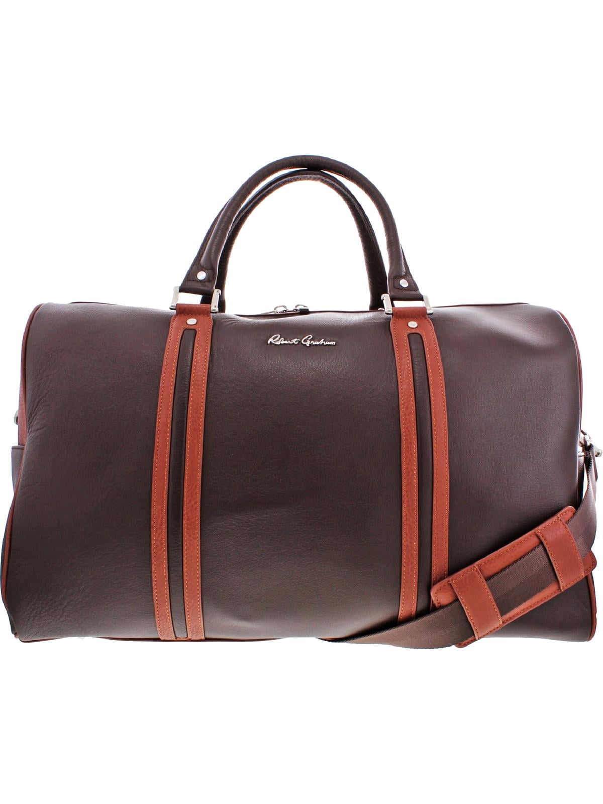 robert graham siran leather duffle bag