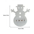 thumbnail image 4 of Naiovety Juego de 4 unidades de soporte para cubiertos de Navidad, de restaurante, centro de mesa, tenedor, cuchara, herramienta para cortar, Kits de decoración para fiestas Beige Naiovety HA068998-02, 4 of 6