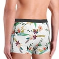 thumbnail image 4 of Kdxio Men's Boxer Briefs with Pretty Floral With Leaves Print - Comfortable and Breathable Underwear for Everyday Wear, 4 of 7