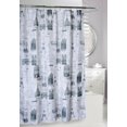 thumbnail image 1 of Moda Eiffel Fabric Shower Curtain, 1 of 3