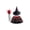 Black, variant on choiix Witch Tutu Skirt and Hat Set with Broomstick Halloween Costume Outfit with Printed Tulle Skirt and Witch Hat Cosplay Outfit for Party 100