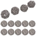 thumbnail image 5 of 15pcs Wicker Rattan Ball Creative DIY Craft Decorative Ball Hanging Simple Vine Ball for Kindergarten Hotel Bar Home (Light Grey 5cm), 5 of 5