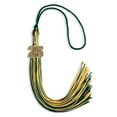 thumbnail image 3 of Endea Graduation Hunter Green/Gold Mixed Color Graduation Tassel with Gold Date Drop, 3 of 10