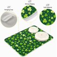 thumbnail image 4 of Lemon Fruit Green Dish Drying Mat Fun Print Quick Dry Large Pad Dish Mat for Kitchen Dishes Counter Mat 18x24 Inch, 4 of 6