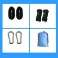 thumbnail image 3 of Yatlte Hamac de Camping, Hamac Double Léger, Hamac Portable avec Grand Filet et Sangles pour Arbre avec Boucles Ajustables, pour Intérieur, Extérieur, Randonnée, Camping, Sac à Dos, Voyage, Cour Arrière, Plage, 3 of 3
