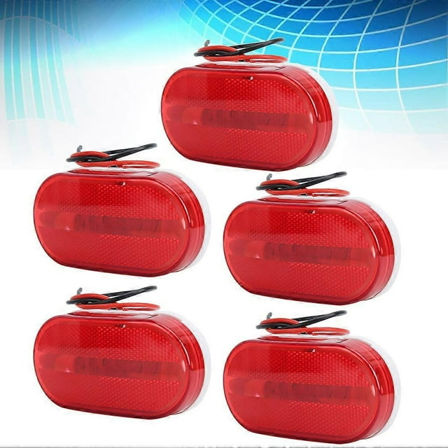 10pcs LED Lamp Indicators Side Light Energy Conservation Trailer Truck