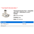 thumbnail image 2 of Thermostat Housing Cover - Compatible with 1995 - 1998 Acura TL 2.5L 5-Cylinder 1996 1997, 2 of 2