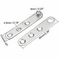 thumbnail image 2 of Porte Pivotante Pivotante à 360 Degrés en Acier Inoxydable, 2 of 9