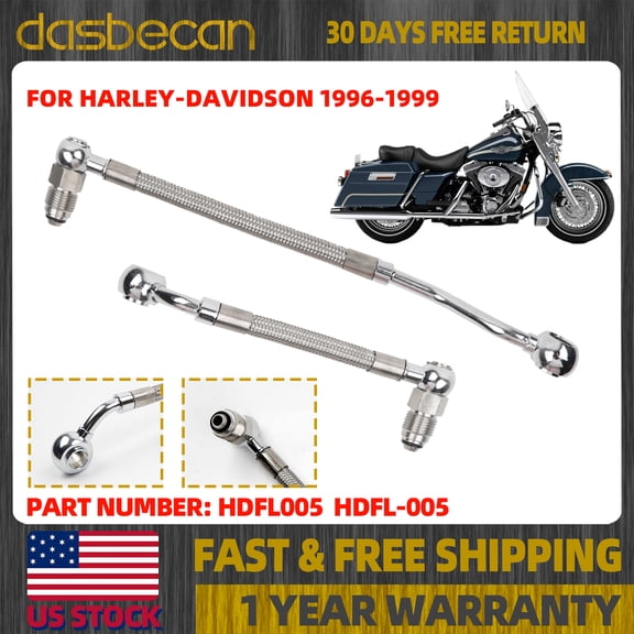 Dasbecan Fuel Injection Line Kit For Harley Davidson 1996-1999 Electra Road King HDFL-005 HDFL005