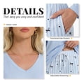 thumbnail image 4 of HEARTNICE Womens Pajama Sets, Pullover Soft Loungewear Long Sleeve Pjs Sets, 4 of 5