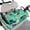 Tropical Truck Flowers, variant on Whosucclay Leaf and Floral Pattern Thick Golf Cart Seat Cover, Elastic 4 Front Pockets Golf Cart Seat Protector for Club Car EZGO Yamaha, 52.36" x 32.28"
