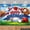 5x3FT, variant on Baseball Birthday Backdrop Blue and Red Baseball Happy Birthday Background for Boys Teens Watercolor Green Grass Sports Baseball Birthday Party Decorations Banner Photo Booth Props