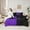 Black Purple, variant on jejeloiu Black Cat Kitten 7-Piece Twin Bedding Sets,Happy Valentine'S Day Bedding Comforter Set,Western Valentine Gifts Sheet Sets For Men Women,Microfiber Bedroom Decor Reversible