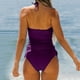 thumbnail image 4 of WILLBEST Traje de Baño Mujer Dos Piezas Trajes de Baño Estampados para Mujer Trajes de Baño Monokini Trajes de Baño con Cuello En V Trajes de Baño, 4 of 6