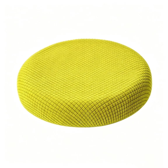 Stool Covers Round, 11-14 Inch Bar Stool Covers Washable Dustproof Slipcover Seat Cushion with Elastic No Sponge Pad for Bar Kitchen Living Room Decor