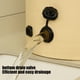 thumbnail image 5 of Cubo De Baño De Pies Plegable De Mano De Pvc Cubo plegable de gran capacidad para remojar los pies con drenaje, bañera de PVC beige para el hogar y viajes. Rkxzt, 5 of 6