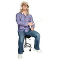 thumbnail image 7 of Garth SNL Character Halloween Cosplay Button Down Flannel Costume Shirt, 7 of 7