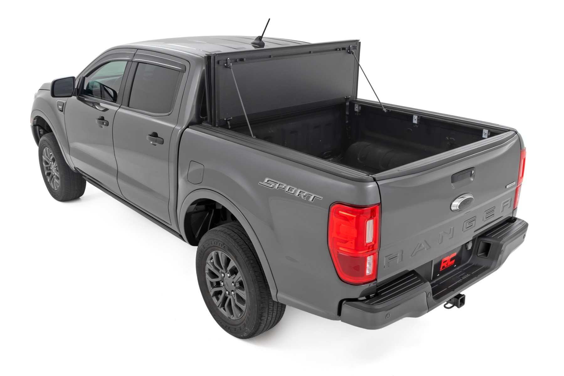 Rough Country Hard Flip-Up Bed Cover for 2019-2023 Ford Ranger | 6' - 49220600