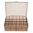thumbnail image 1 of Layer Jewelry Organizer Box,3 Layers Transparent Jewelry Transparent Jewelry Box Grids Jewelry Box Masterfully Created, 1 of 8
