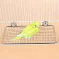 thumbnail image 4 of YIEMEEN Stainless Steel Bird Perch Platform for Parrots Resting and Playing Bird Cage Accessories for Parakeets and Cockatoos, 4 of 20
