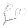thumbnail image 1 of Conjunto De Joyería Nupcial Con Diamantes De Imitación, Collar Ligero Con Diamantes De Imitación, Pendientes Colgantes, Brillantes Para Mujeres Para Ceremonia, 1 of 7