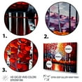 thumbnail image 3 of Designart Path Into The Red Forest II Canvas Wall Art, 3 of 5