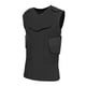 thumbnail image 4 of Protector de costillas para el pecho para hombre, camiseta deportiva de entrenamiento con amortiguación, equipo ligero de secado rápido XXL, 4 of 9