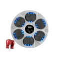 thumbnail image 2 of koolsoo Boxing Machine Wall Mounted Sports Practice Music Boxing Machine Wall Target White with Gloves, 2 of 9