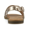 thumbnail image 3 of Journee Womens Solay Ankle Strap Flat Sandals, 3 of 9