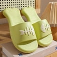 thumbnail image 6 of Viluyesy Womens Slide Sandals, Quick Drying Soft Thick Sole Non-Slip Bathroom Shower Slippers Green, 6 of 6