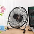 thumbnail image 2 of Coofit Mini Fan Portable Handheld Air Circulator Fan Desk Fan for Office 8in, 2 of 10