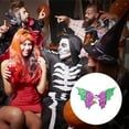 thumbnail image 3 of Unique Bargains 1 Pc Hair Clip Halloween Funny Bat Wing Hair Clips for Women Green Purple, 3 of 5