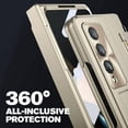 thumbnail image 4 of Étui de Téléphone Portable pour Samsung Z Fold 3/Z Fold 4, avec Protecteur d'Écran et Support Réglable, 4 of 5